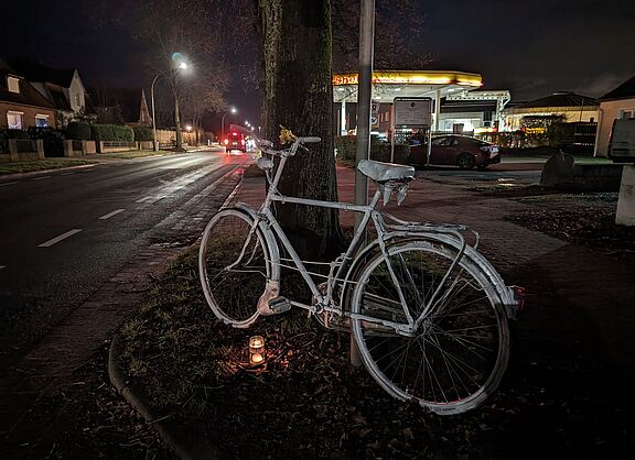 Ghostbike in Stelle